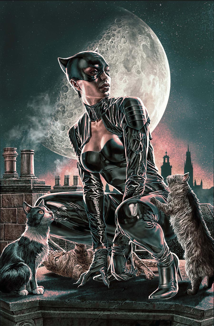 Catwoman Vol 5 #71 Cover C Variant Lee Bermejo Card Stock Cover (DC All In)