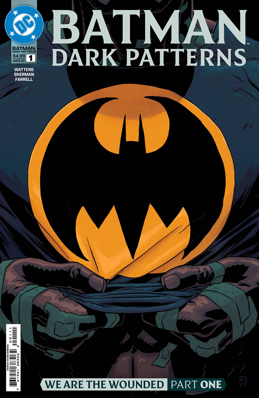 Batman Dark Patterns #1 Cover A Regular Hayden Sherman Cover