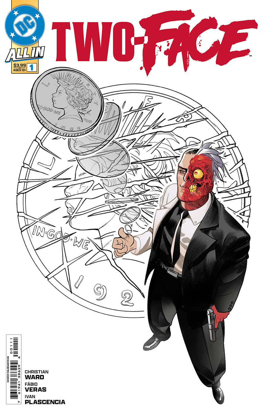 Two-Face #1 Cover A Regular Baldemar Rivas Cover (DC All In)