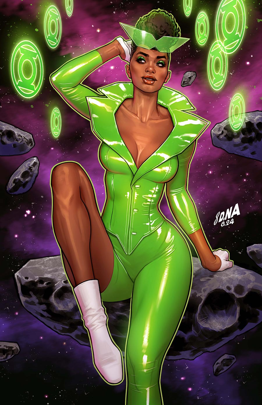 Green Lantern Vol 8 #18 Cover E Variant David Nakayama Artist Spotlight Card Stock Cover (DC All In)