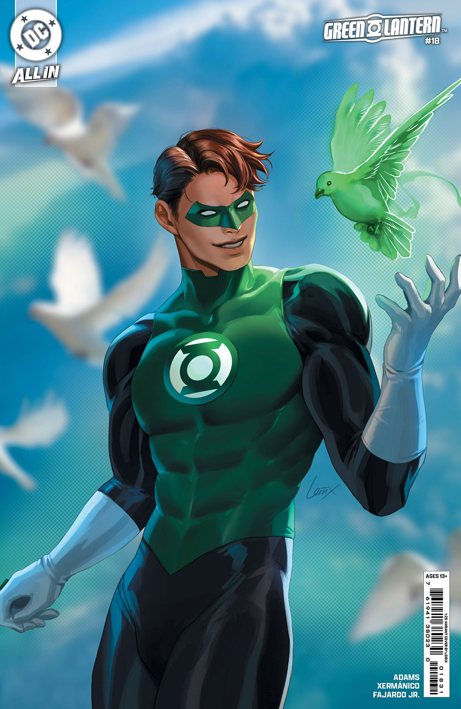 Green Lantern Vol 8 #18 Cover F Incentive Lesley Leirix Li Card Stock Variant Cover (DC All In)