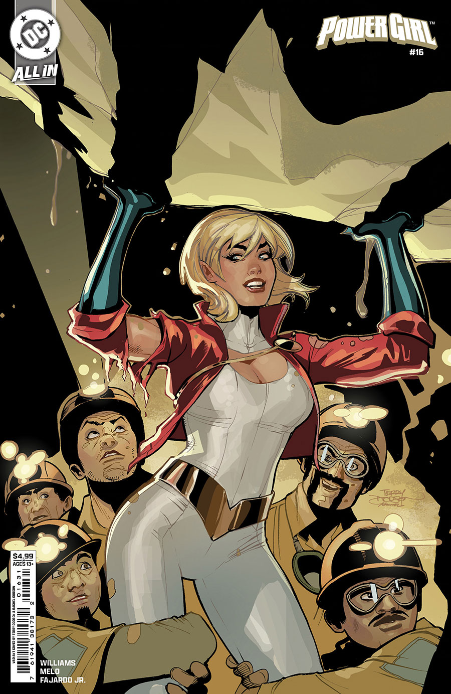 Power Girl Vol 3 #16 Cover C Variant Terry Dodson & Rachel Dodson Card Stock Cover (DC All In)