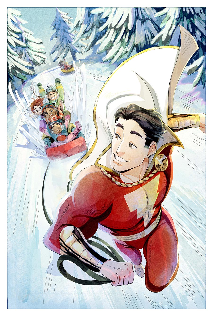 SHAZAM Vol 4 #18 Cover C Variant Manou Azumi Card Stock Cover (DC All In)