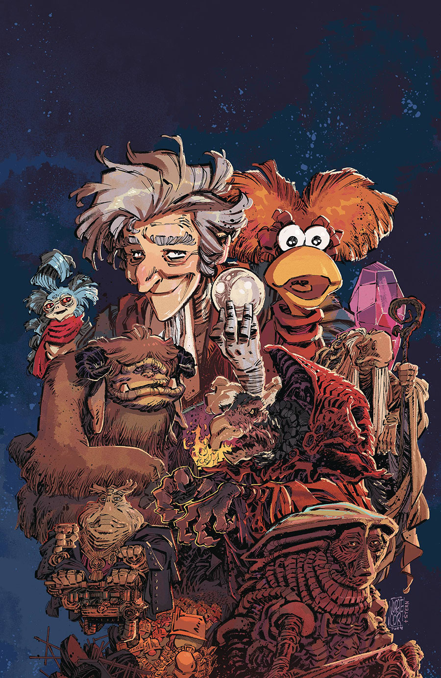 Jim Henson Presents #1 Cover D Incentive Jorge Corona Virgin Variant Cover