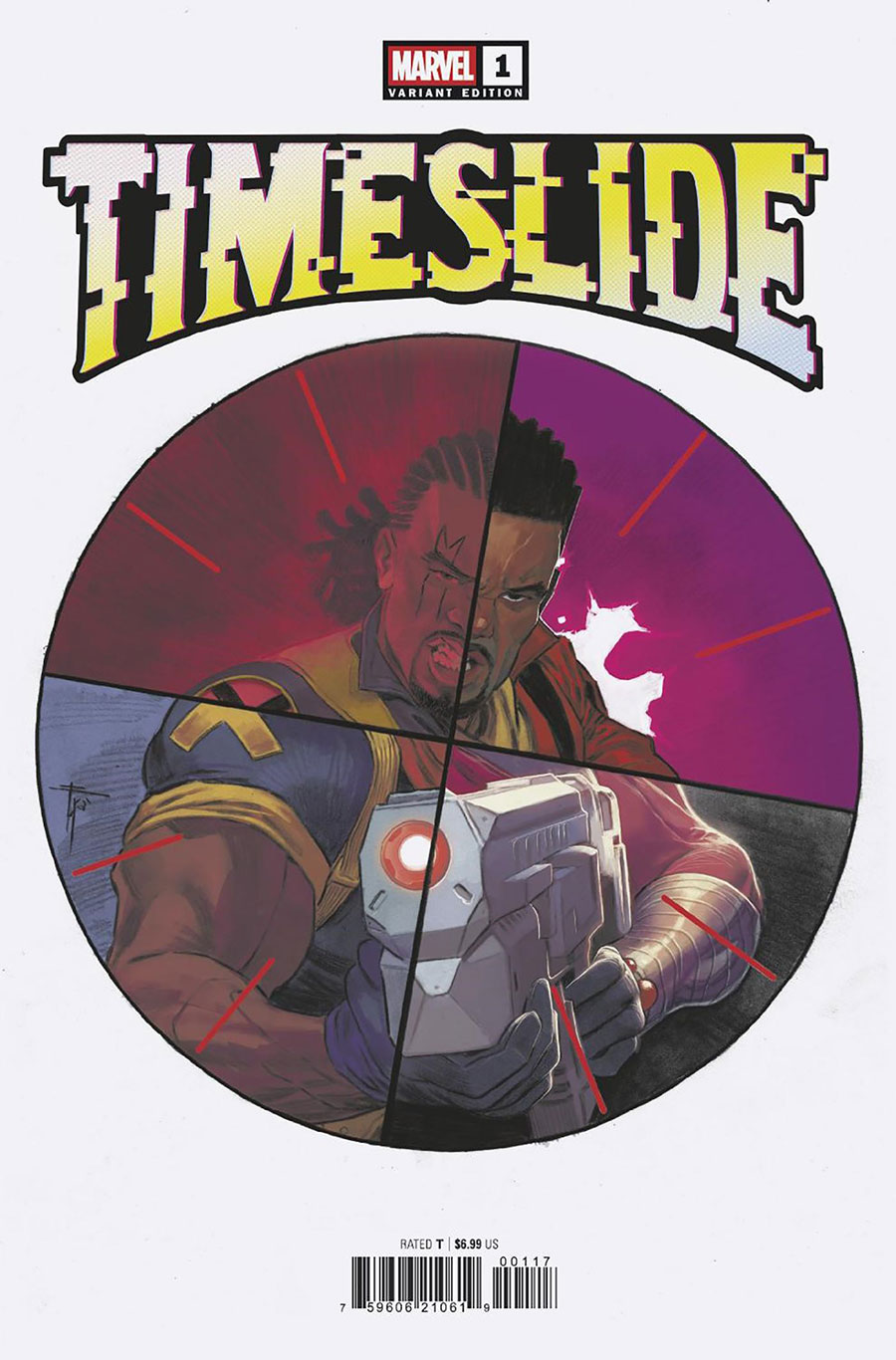 Timeslide #1 (One Shot) Cover E Incentive Francesco Mobili Variant Cover