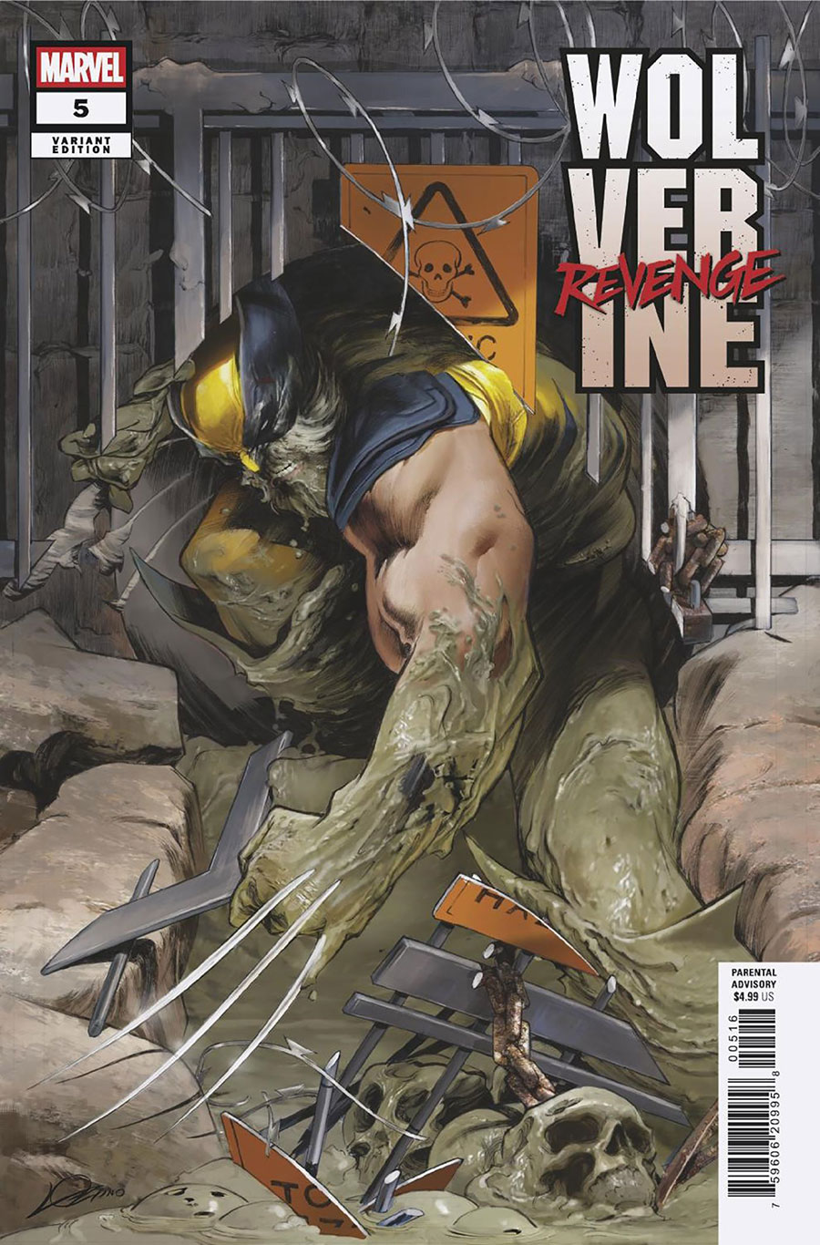 Wolverine Revenge #5 Cover C Incentive Alexander Lozano Variant Cover