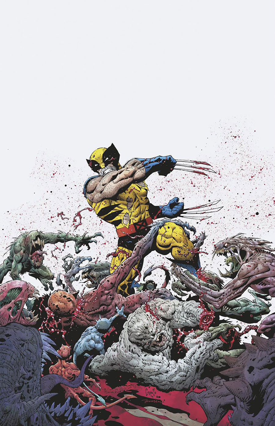 Wolverine Revenge Red Band Edition #5 Cover C Incentive Greg Capullo Virgin Cover With Polybag