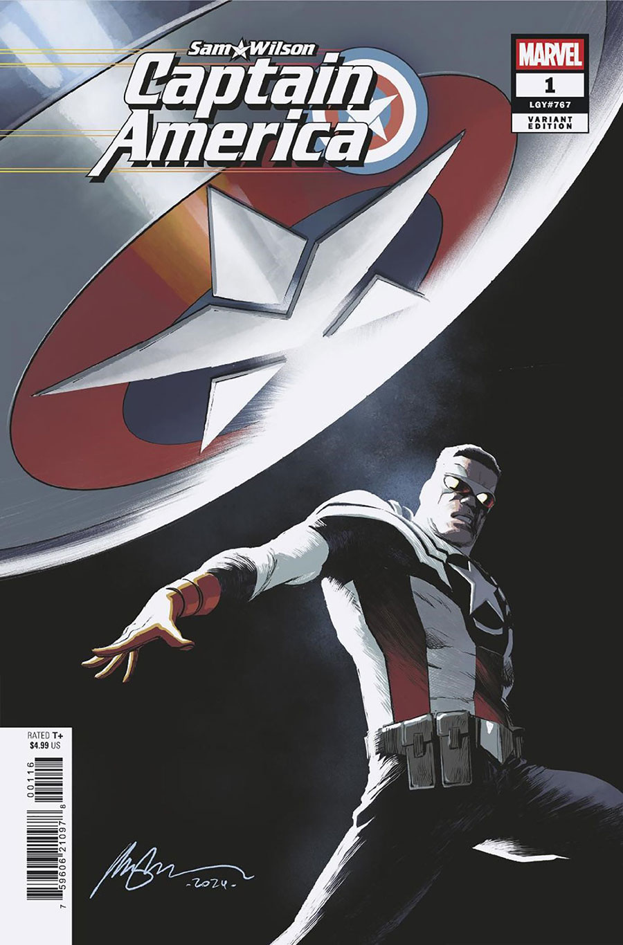 Sam Wilson Captain America 1 Cover F Incentive Rafael Albuquerque