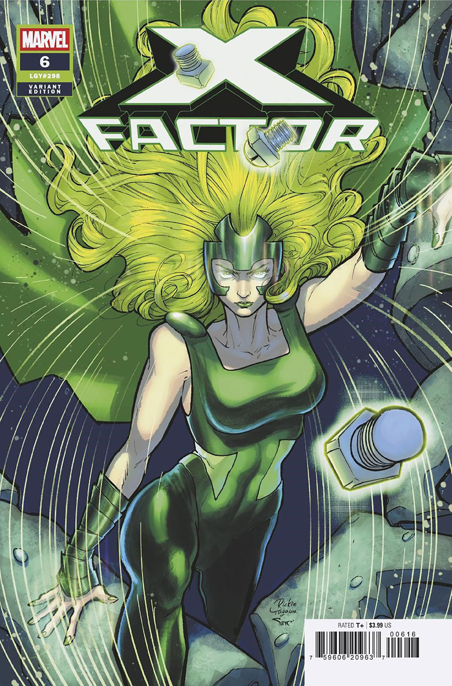 X-Factor Vol 5 #6 Cover C Incentive Rickie Yagawa Variant Cover