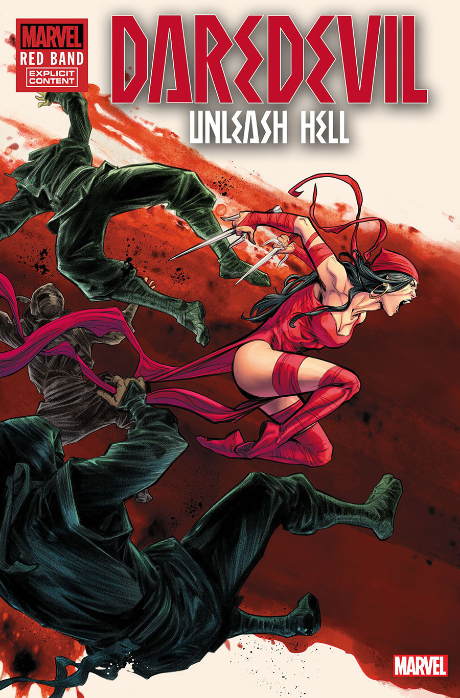 Daredevil Unleash Hell Red Band #1 Cover F Incentive Joelle Jones Variant Cover With Polybag