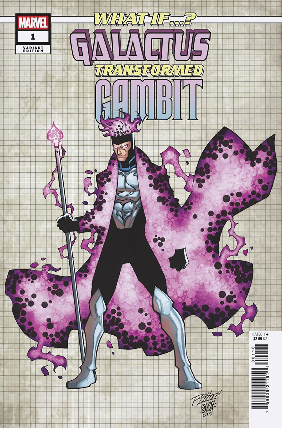 What If Galactus Transformed Gambit #1 (One Shot) Cover D Incentive Ron Lim Design Variant Cover