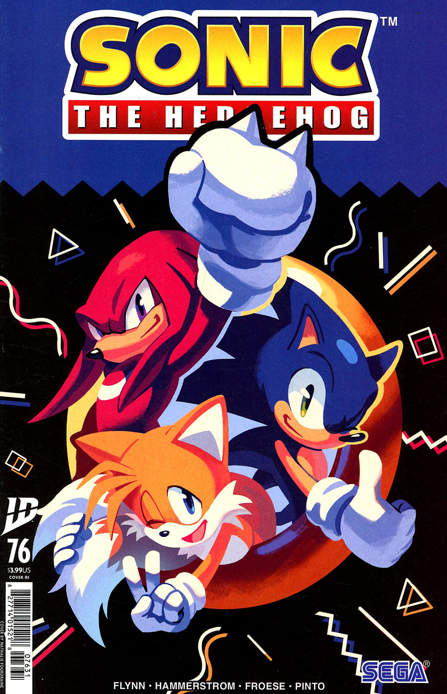 Sonic The Hedgehog Vol 3 #76 Cover C Incentive Nathalie Fourdraine Variant Cover