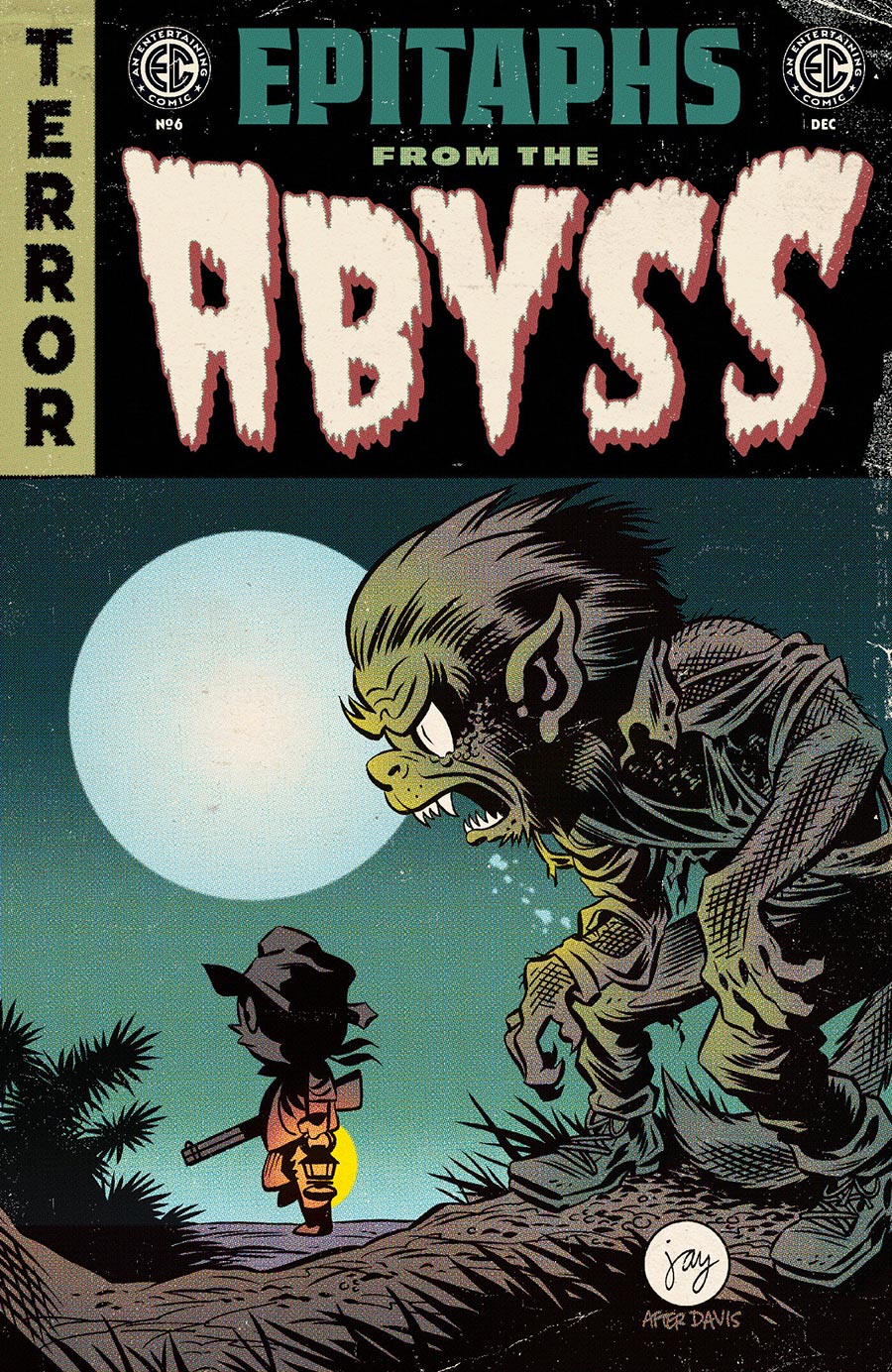 Epitaphs From The Abyss #6 Cover C Incentive Jay Stephens Homage Variant Cover (EC Comics)