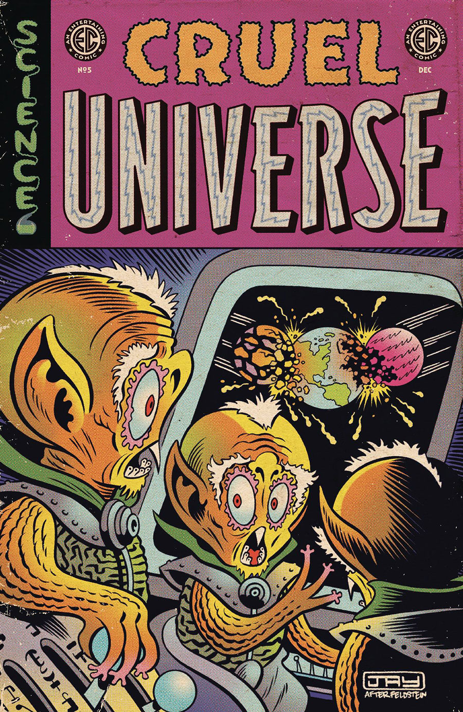 Cruel Universe #5 Cover C Incentive Jay Stephens Homage Variant Cover (EC Comics)