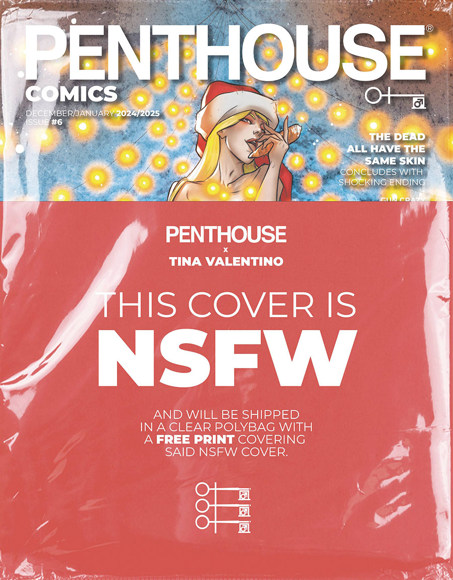 Penthouse Comics #6 Cover F Incentive Tina Valentino Polybagged Variant Cover With Polybag