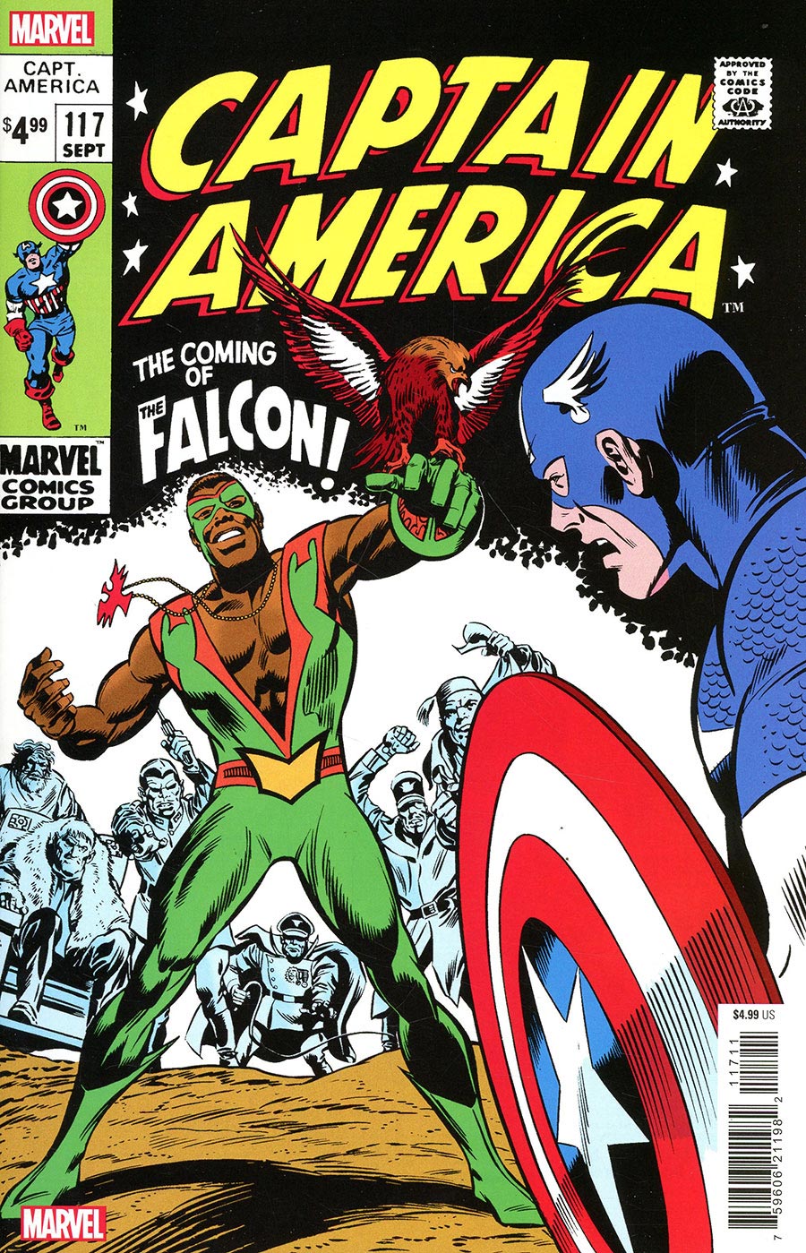 Captain America Vol 1 #117 Cover C Facsimile Edition (2024 Printing)