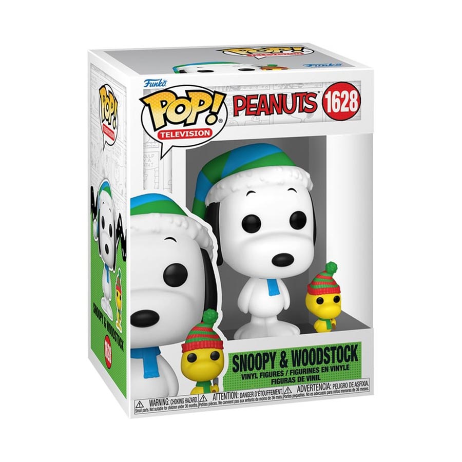 POP & Buddy Peanuts Snoopy & Woodstock Vinyl Figure