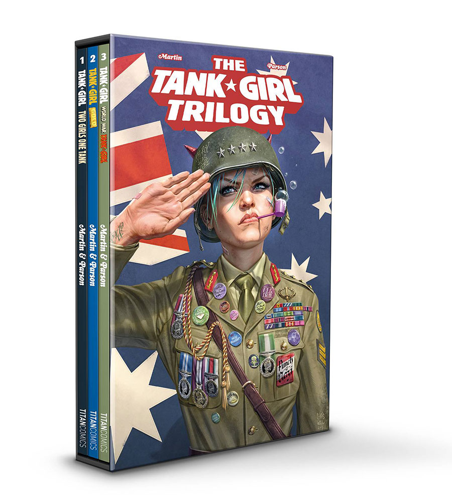 Tank Girl Trilogy Boxed Set Direct Market Edition