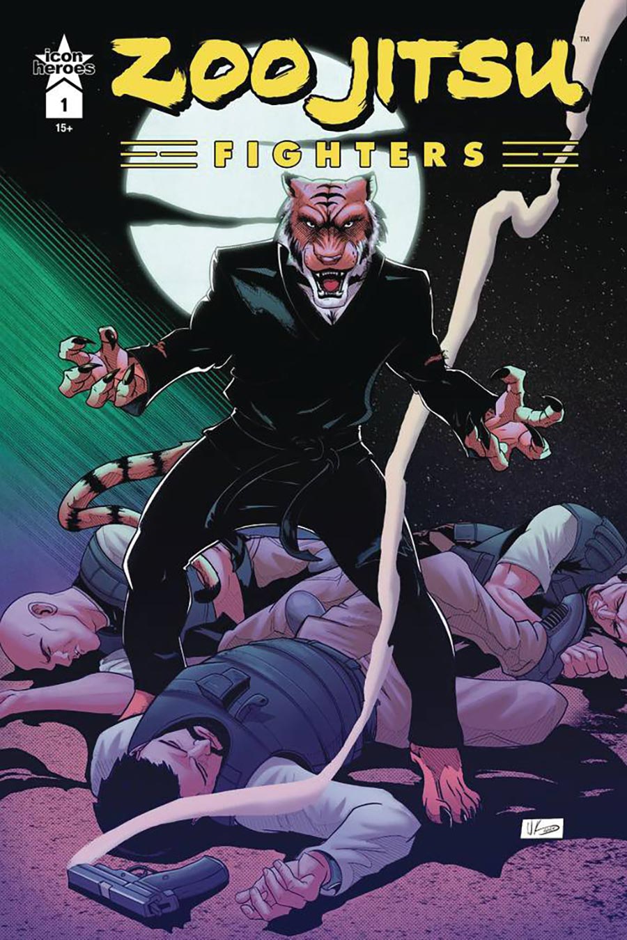 Zoo Jitsu Fighters #1 Cvoer F Variant Wade King Cover