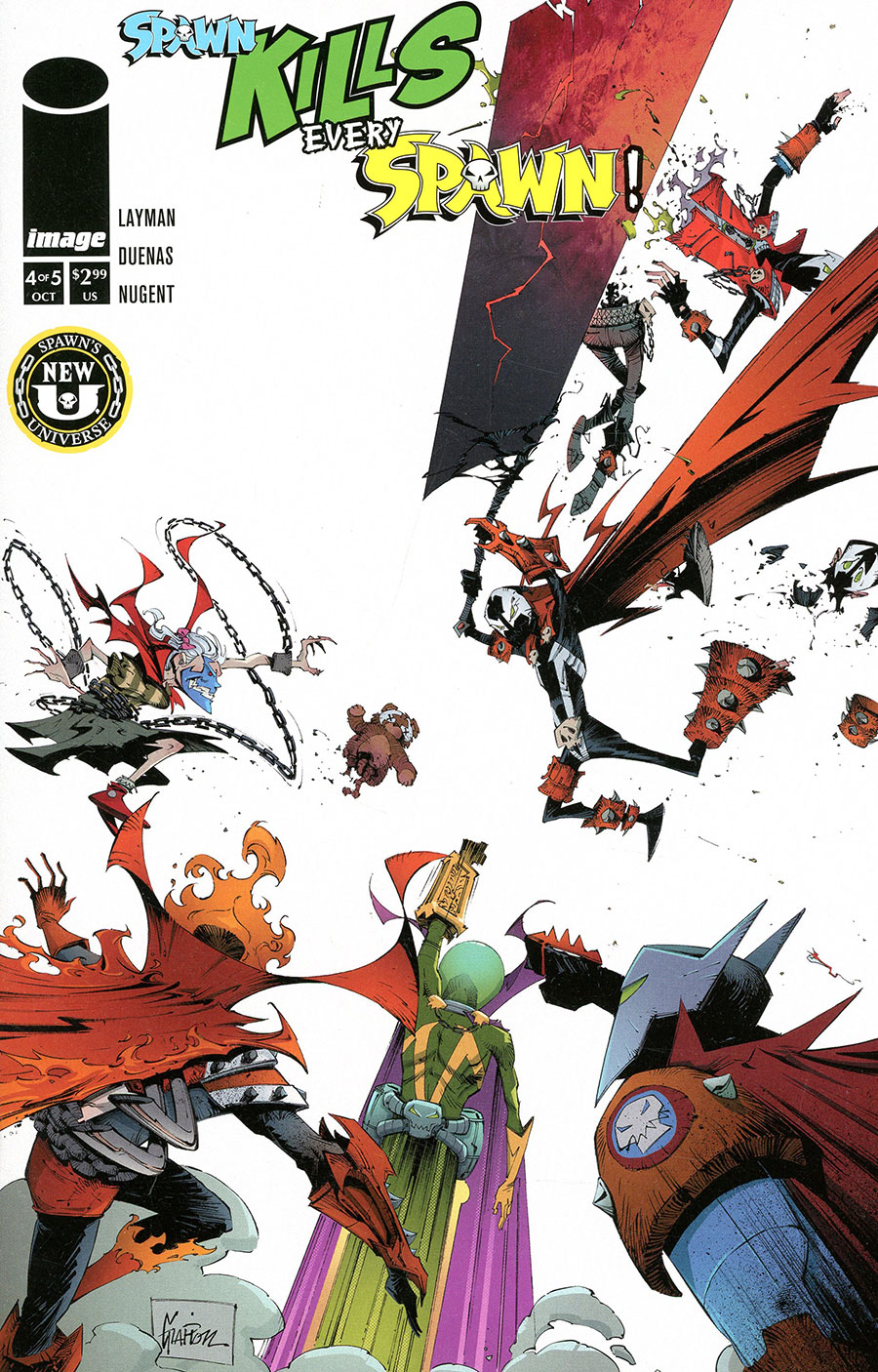 Spawn Kills Every Spawn #4 Cover B Variant Jonathan Glapion Cover