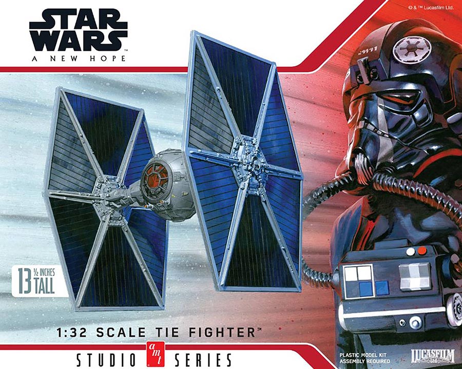 AMT Star Wars A New Hope TIE Fighter 1/32 Scale Model Kit