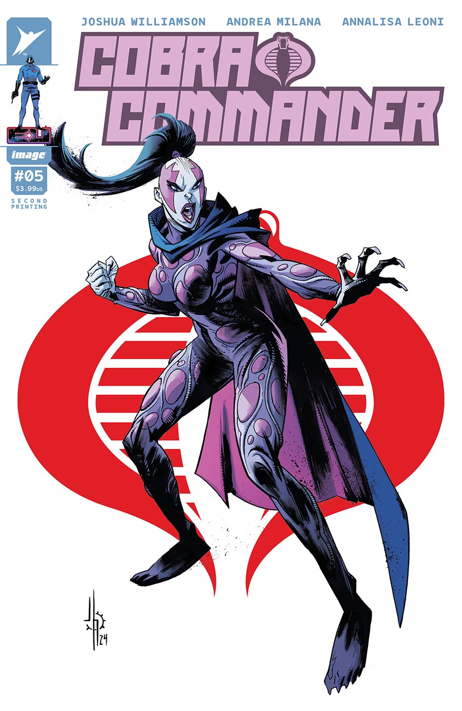 Cobra Commander #5 Cover F 2nd Ptg