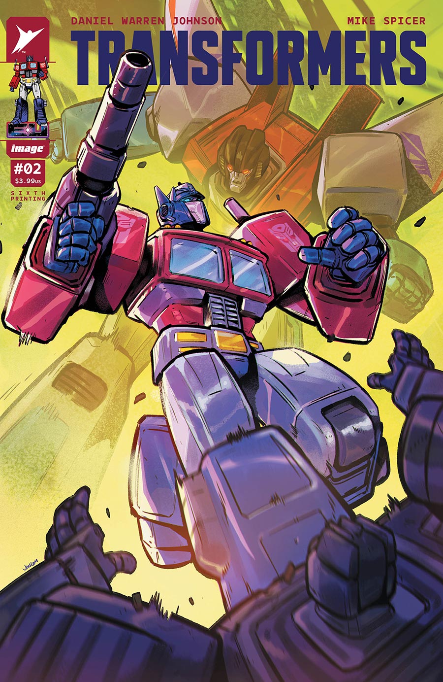 Transformers Vol 5 #2 Cover L 6th Ptg