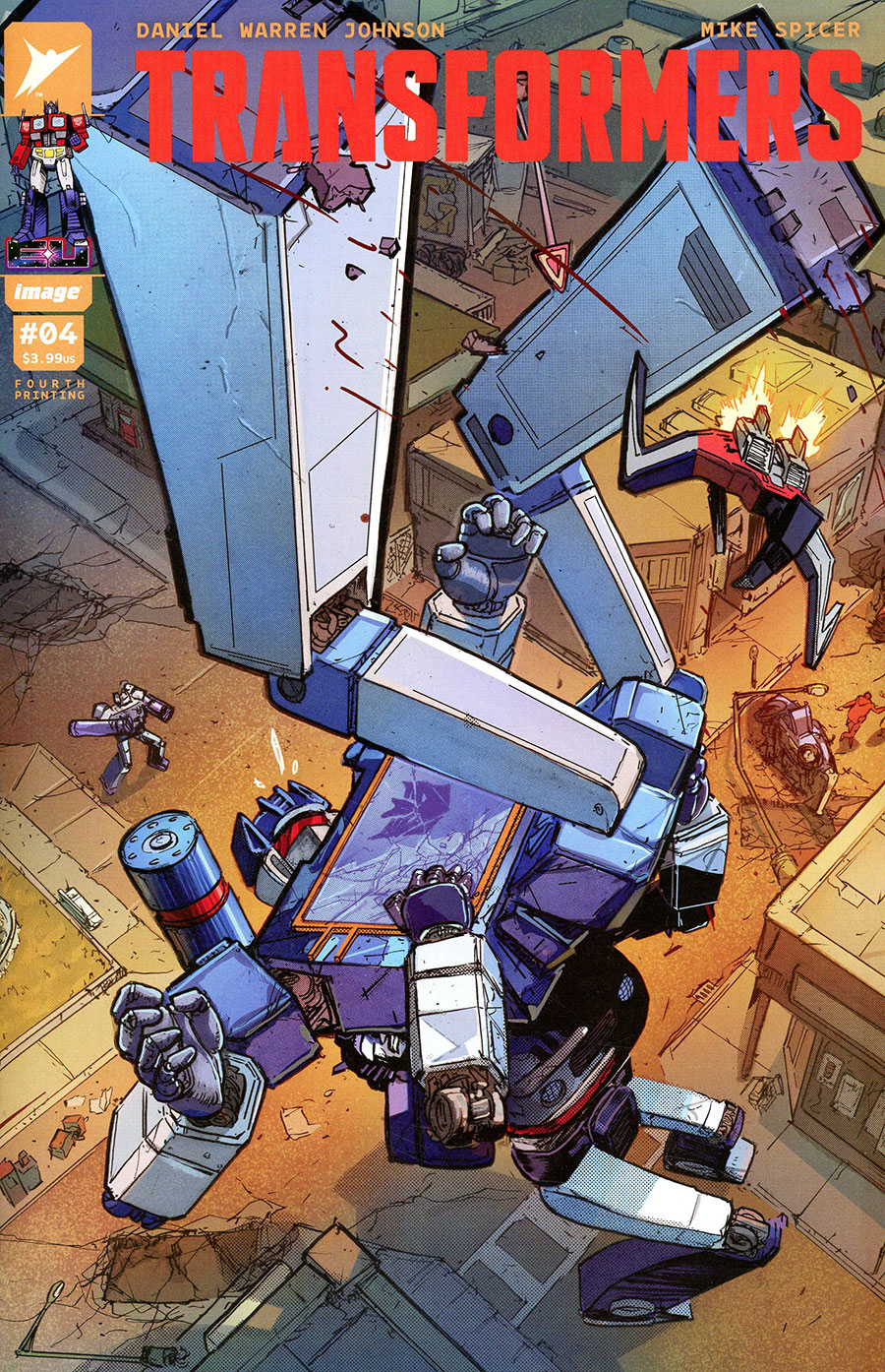 Transformers Vol 5 #4 Cover I 4th Ptg