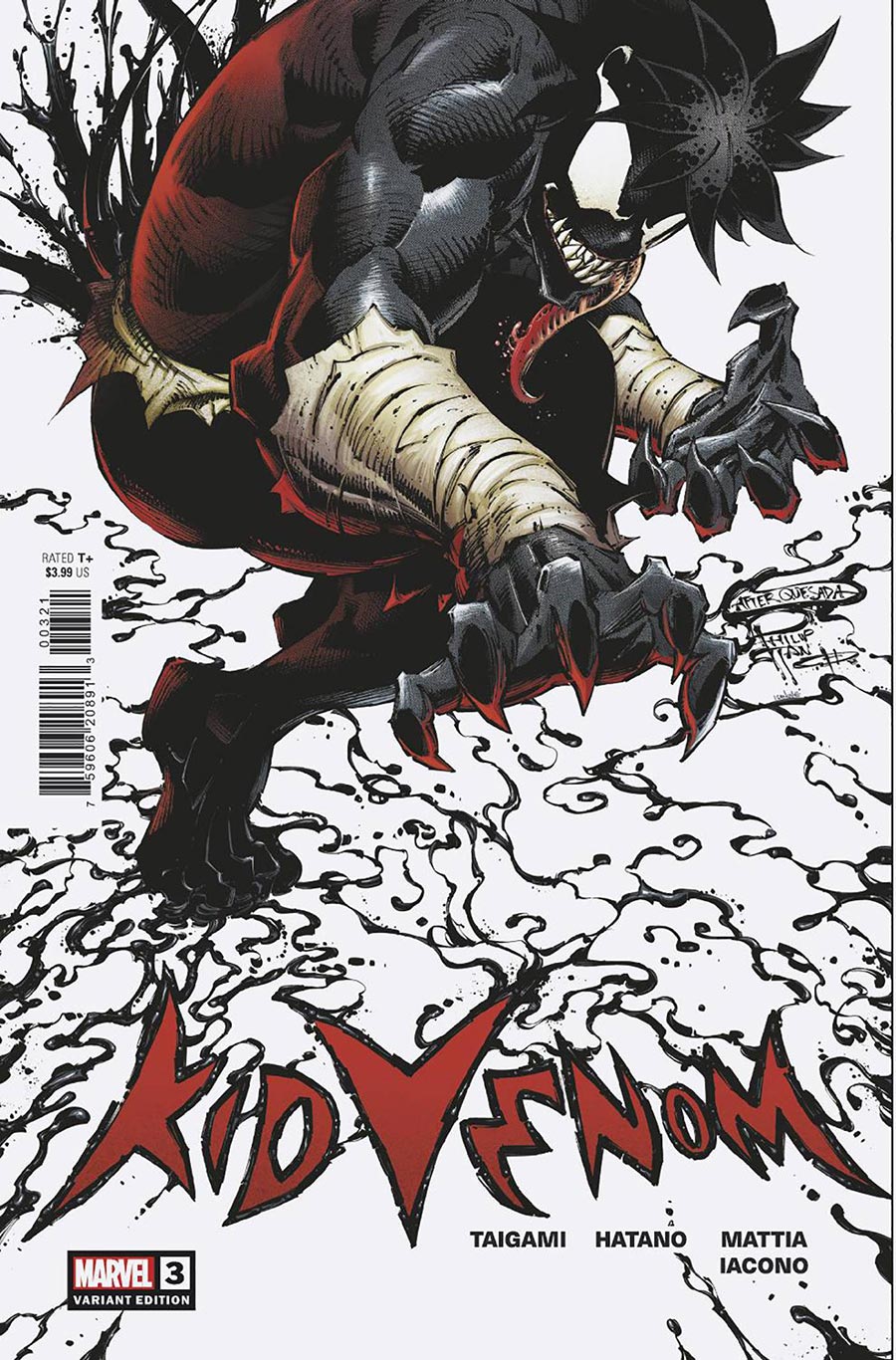 Kid Venom #3 Cover B Variant Philip Tan Homage Cover