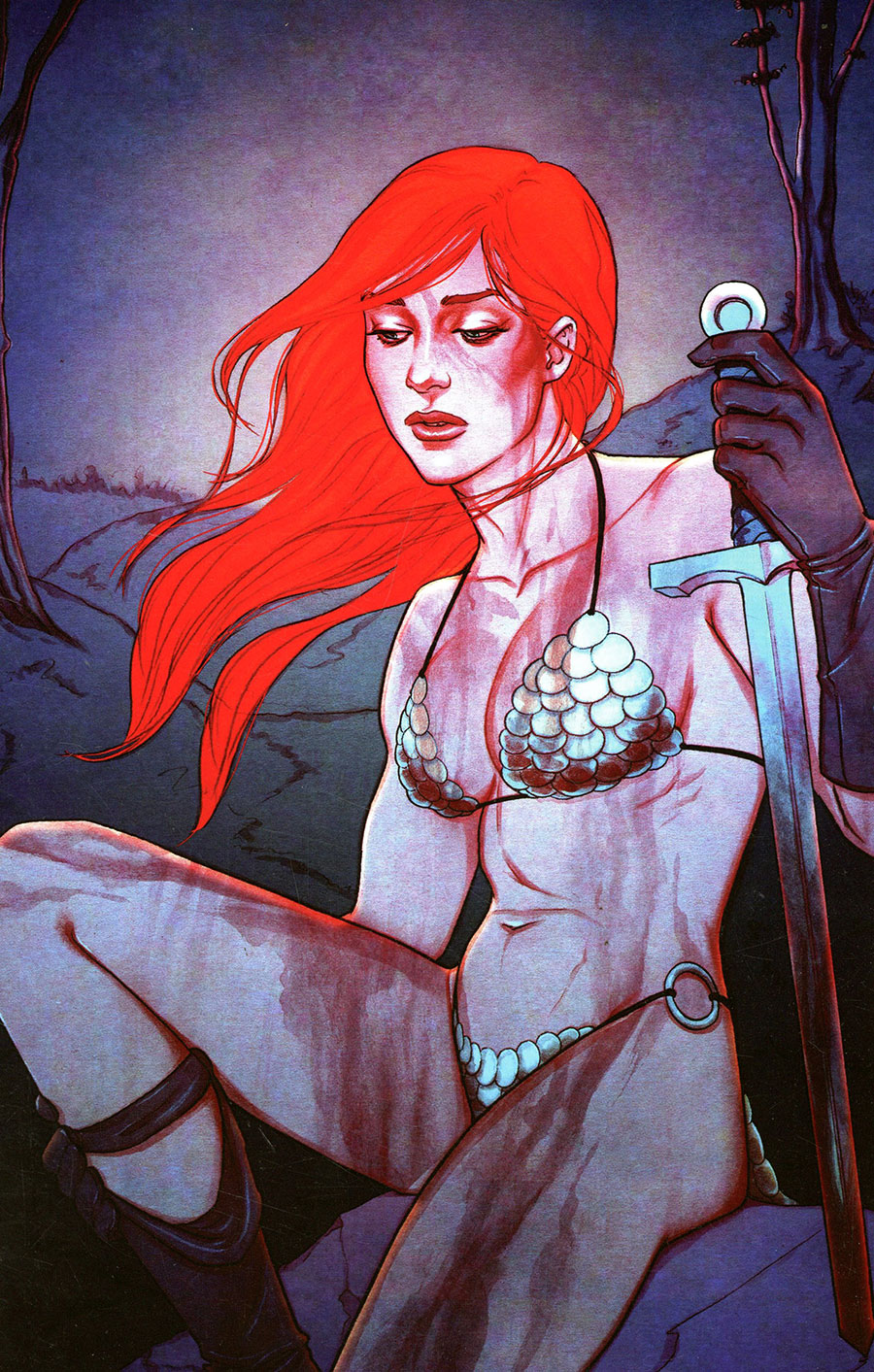 Red Sonja Vol 10 #15 Cover R Incentive Jenny Frison Virgin Cover