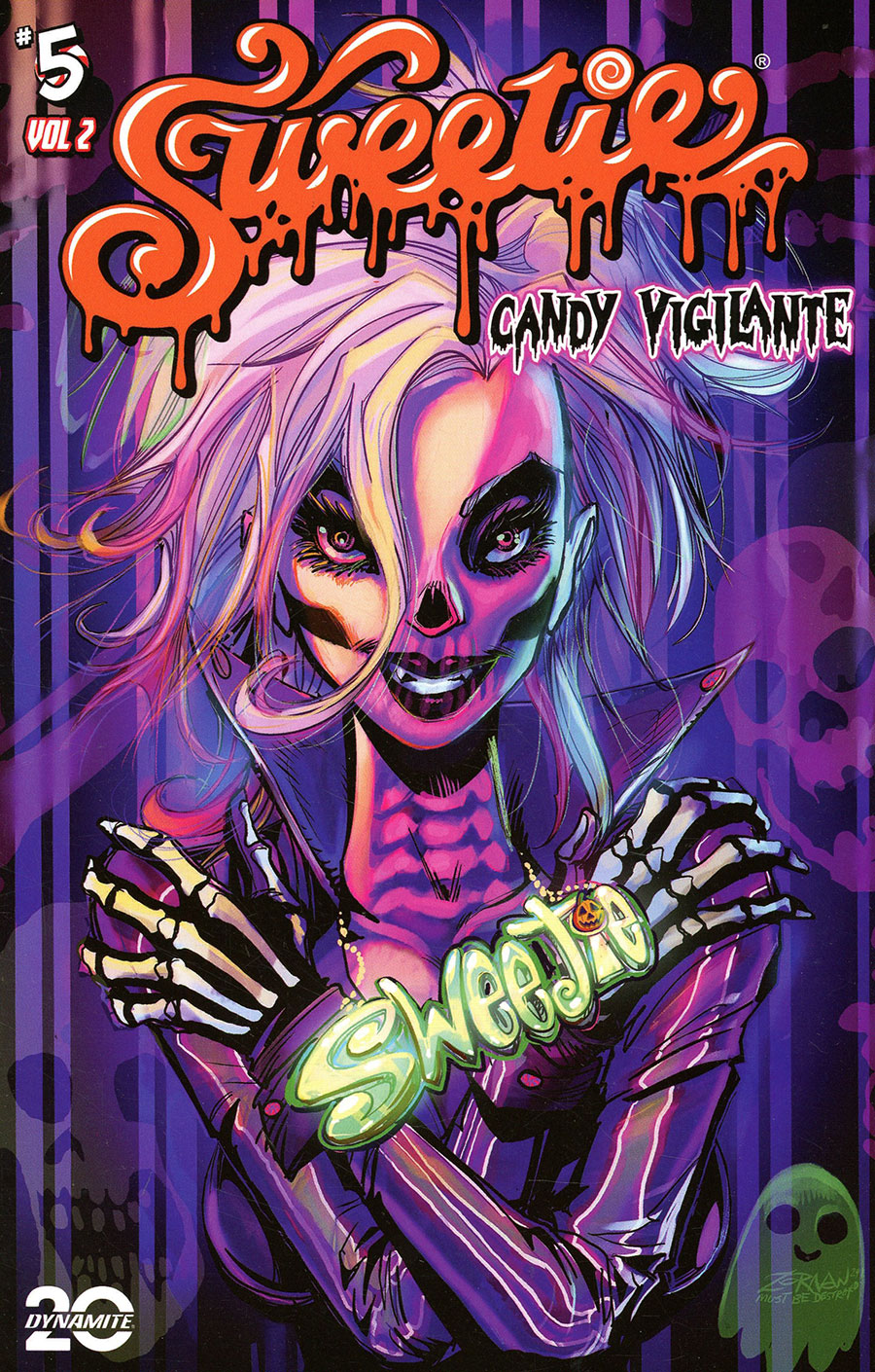 Sweetie Candy Vigilante Vol 2 #5 Cover I Variant Jeff Zornow Halloween Cover