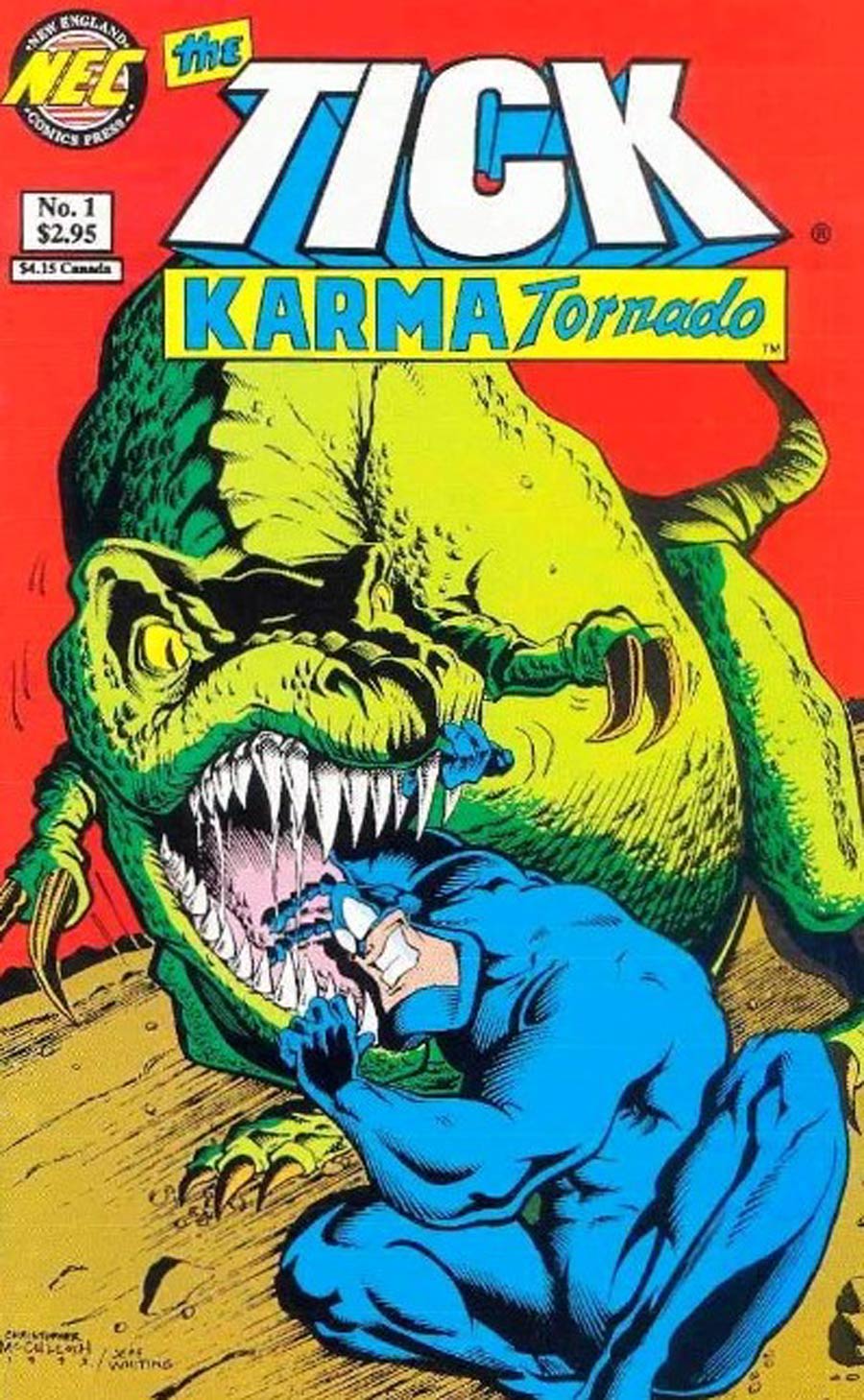 Tick Karma Tornado #1 Cover B 2nd Edition