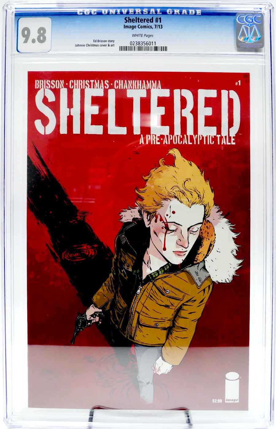 Sheltered #1 Cover B CGC 9.8