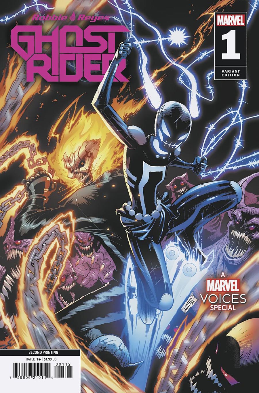 Ghost Rider Robbie Reyes Special #1 (One Shot) Cover D 2nd Ptg Gerardo Sandoval Variant Cover