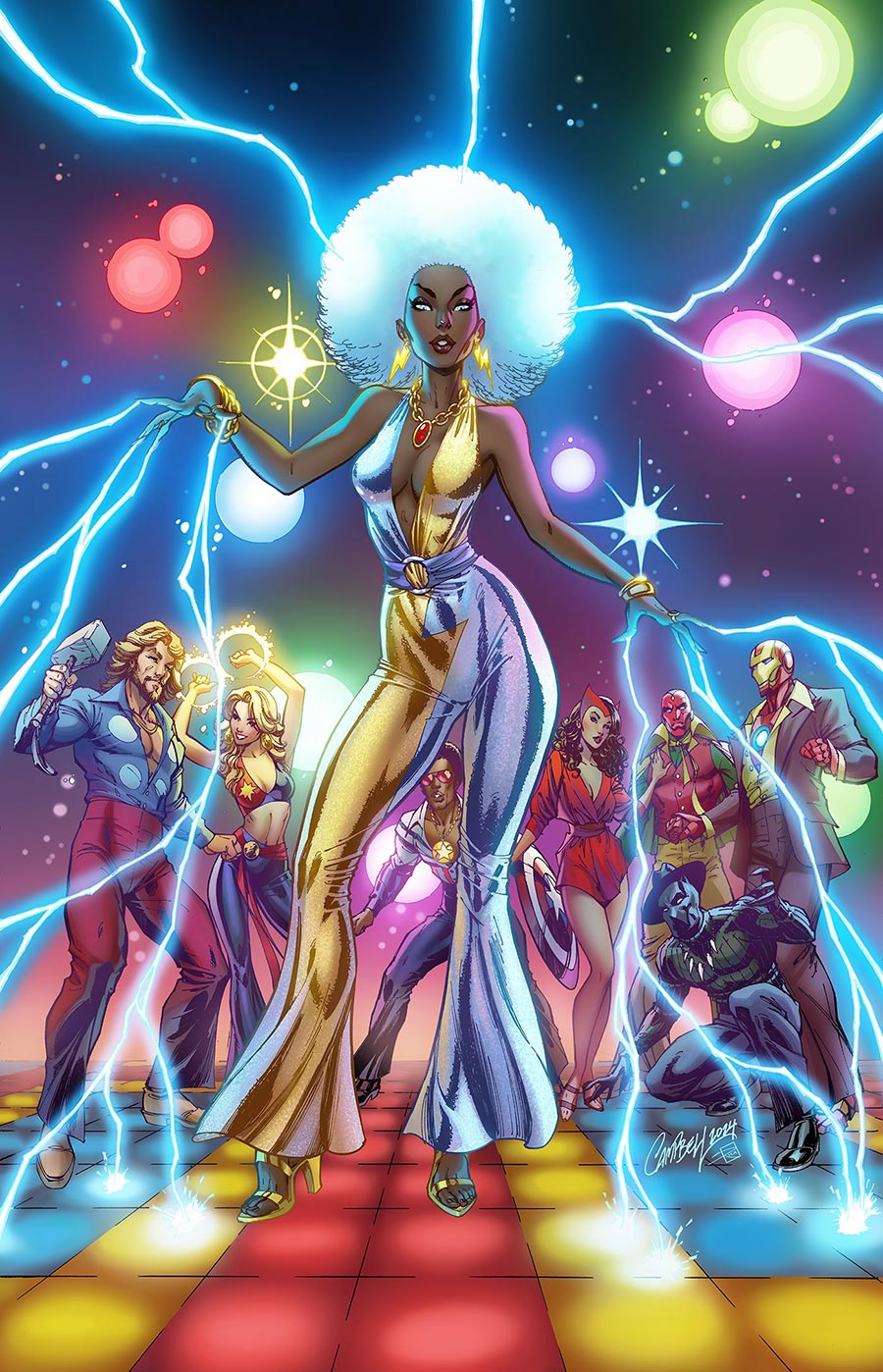 Storm Vol 5 #1 Cover K 2nd Ptg Incentive J Scott Campbell Virgin Variant Cover