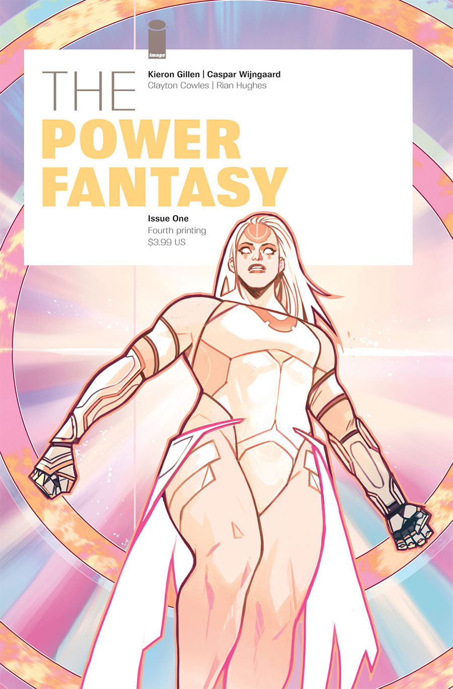 Power Fantasy #1 Cover K 4th Ptg B Caspar Wijngaard Yellow Variant Cover