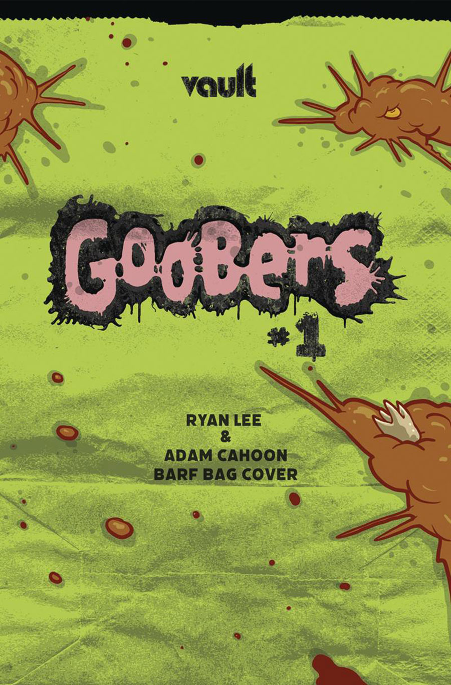 Goobers #1 Cover L 2nd Ptg B Ryan Lee & Adam Cahoon Barf Bag Variant Cover With Polybag