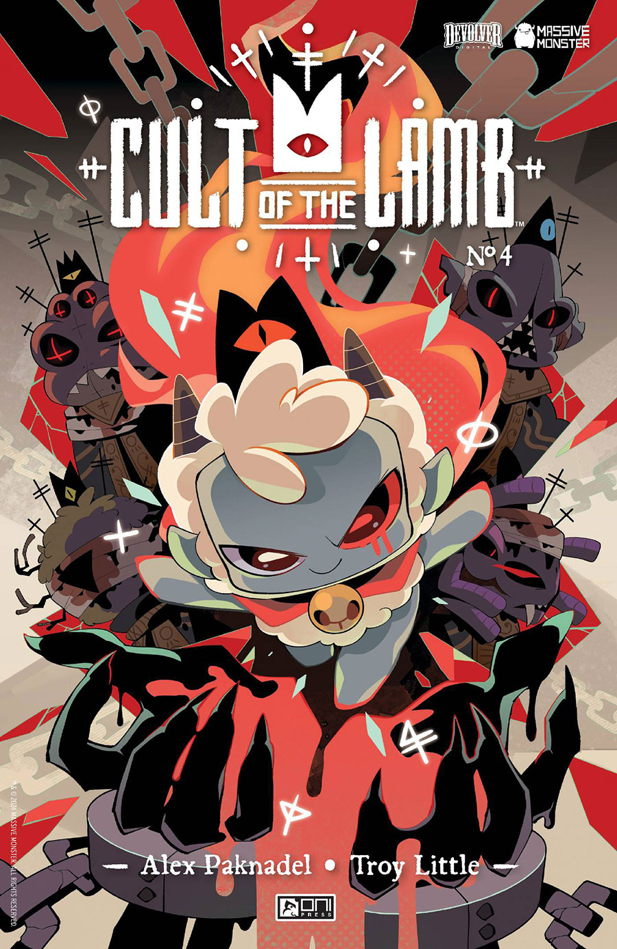 Cult Of The Lamb #4 Cover F 2nd Ptg Follower Variant Cover