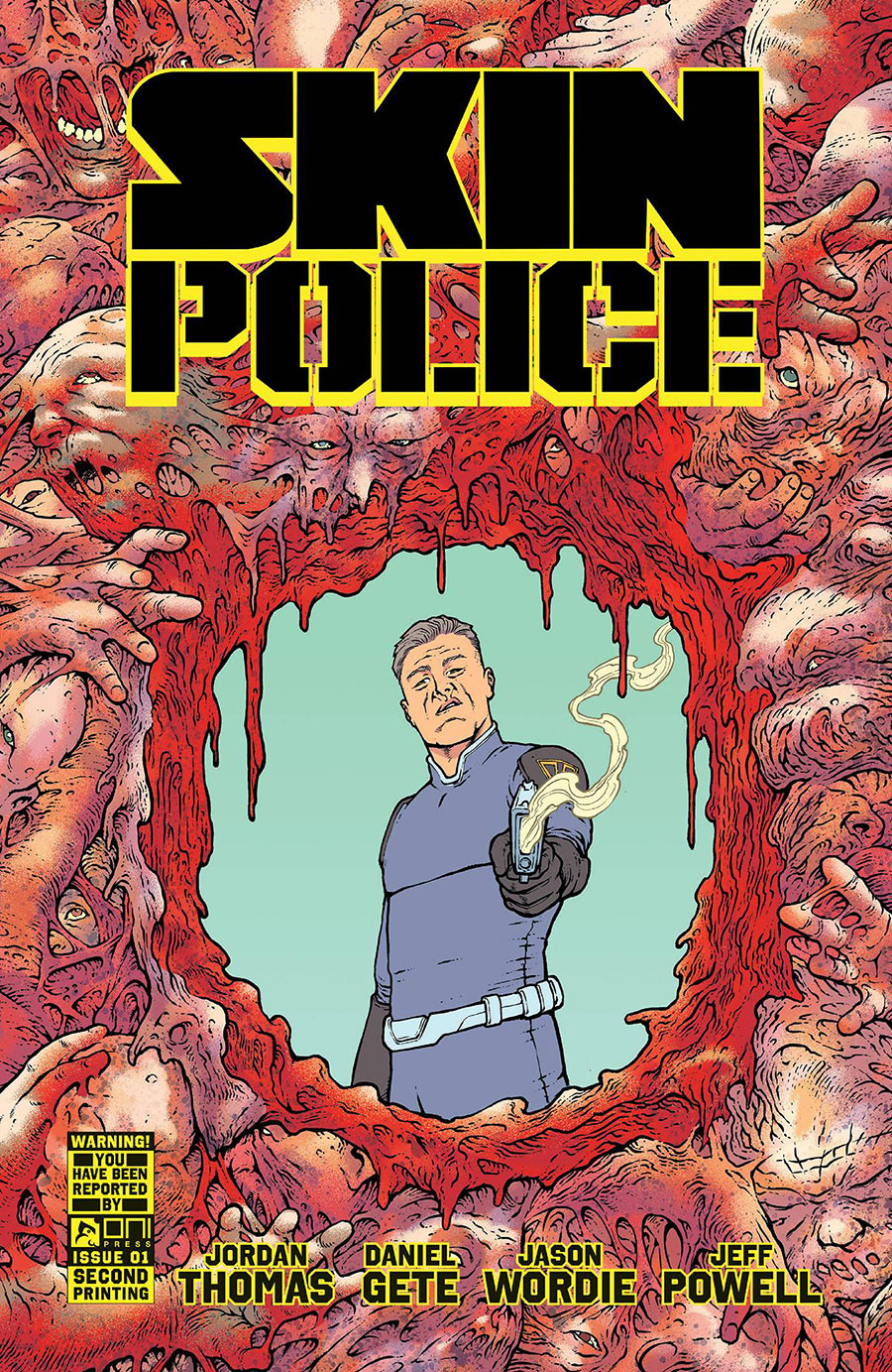 Skin Police #1 Cover F 2nd Ptg Daniel Gete Variant Cover