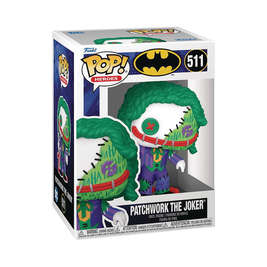 POP Heroes Patchwork Joker Vinyl Figure