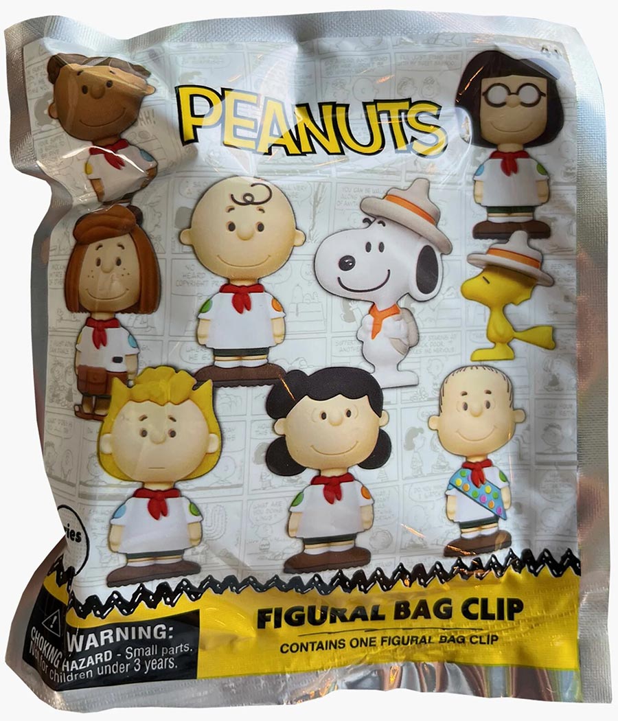 Peanuts Snoopy Foam Bag Clip Series 2 Blind Mystery Box