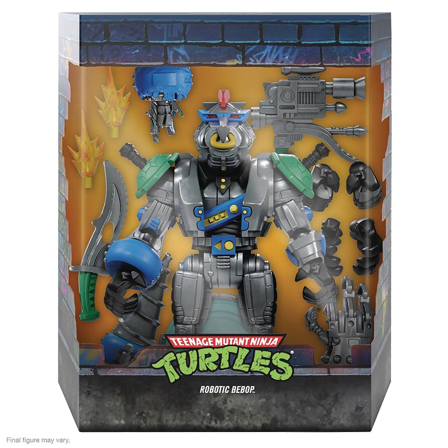 Teenage Mutant Ninja Turtles Ultimate Action Figure - Robot Bebop