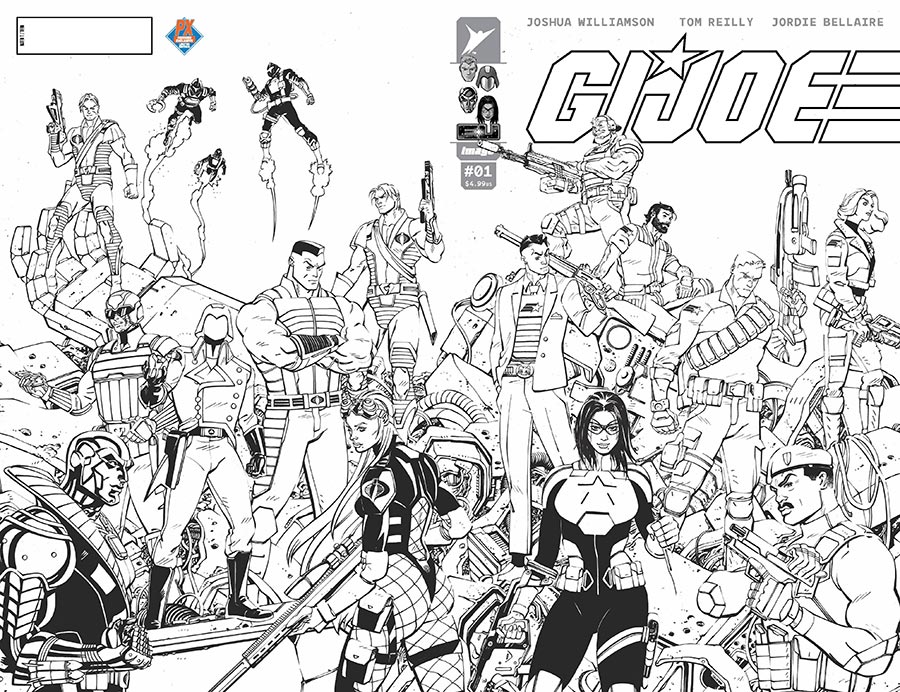 GI Joe Vol 10 #1 Cover S Previews Exclusive Tom Reilly Variant Cover