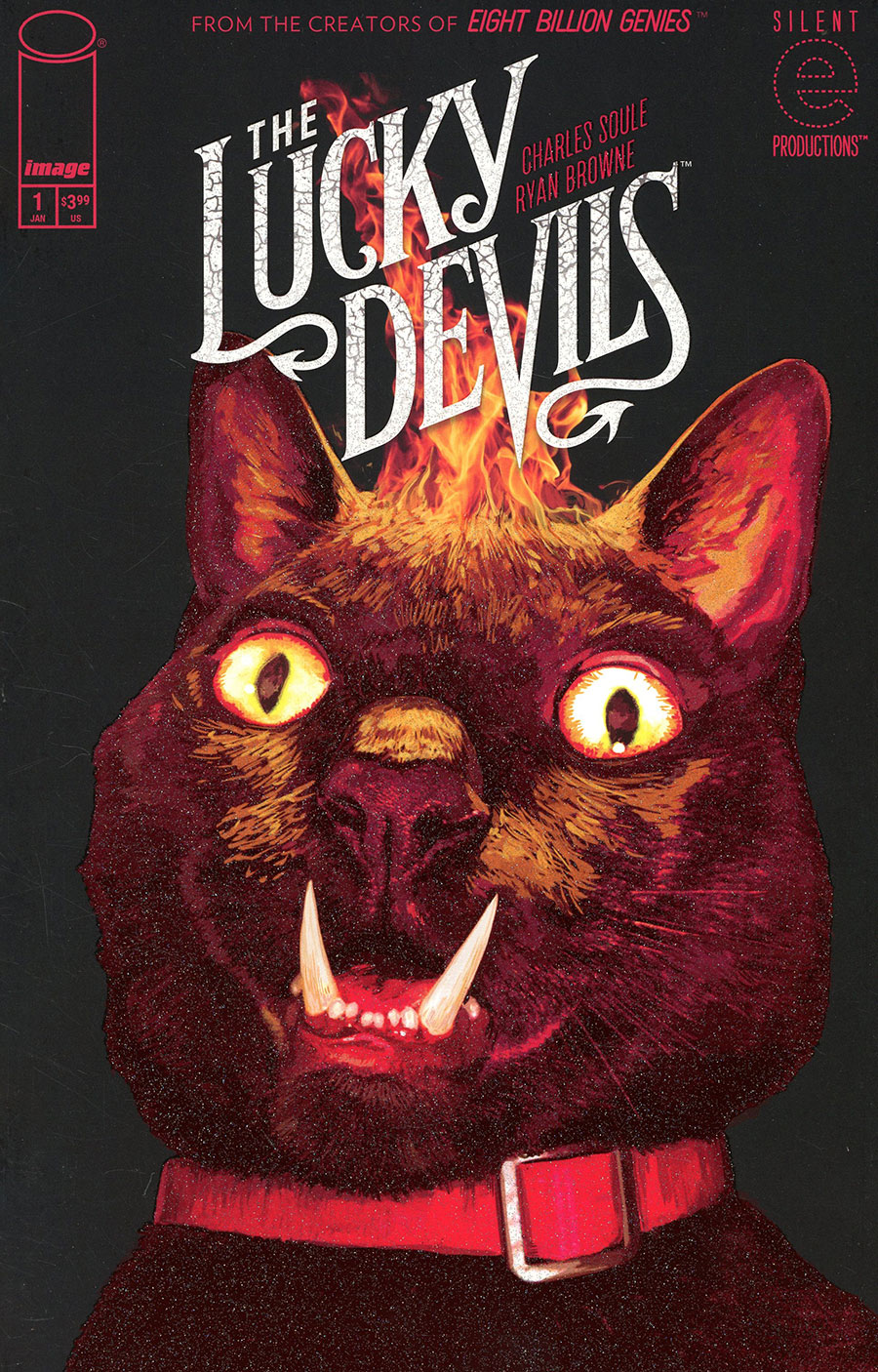 Lucky Devils #1 Cover D Incentive Ryan Browne Glitter Variant Cover