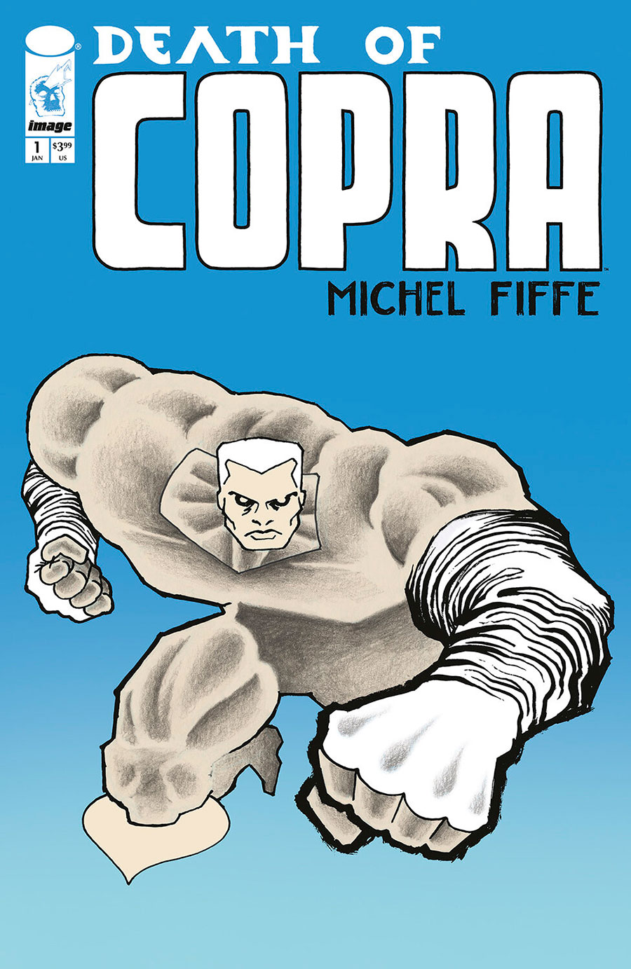 Death Of Copra #1 Cover B Variant Michel Fiffe Blue Cover