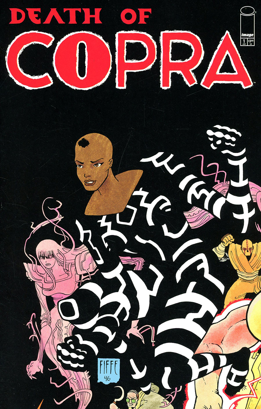 Death Of Copra #1 Cover C Incentive Michel Fiffe Connecting Variant Cover