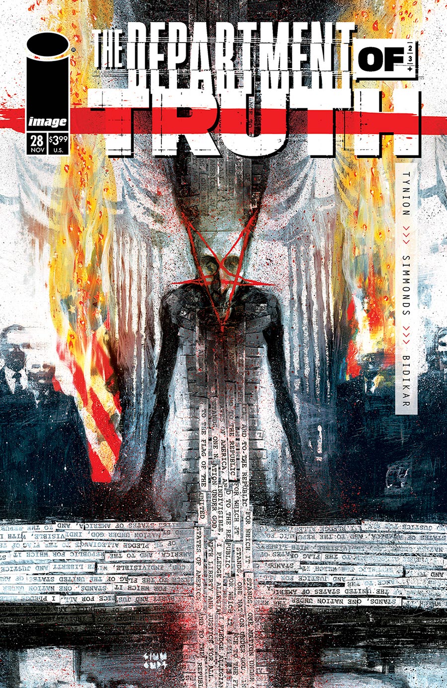 Department Of Truth #28 Cover A Regular Martin Simmonds Cover