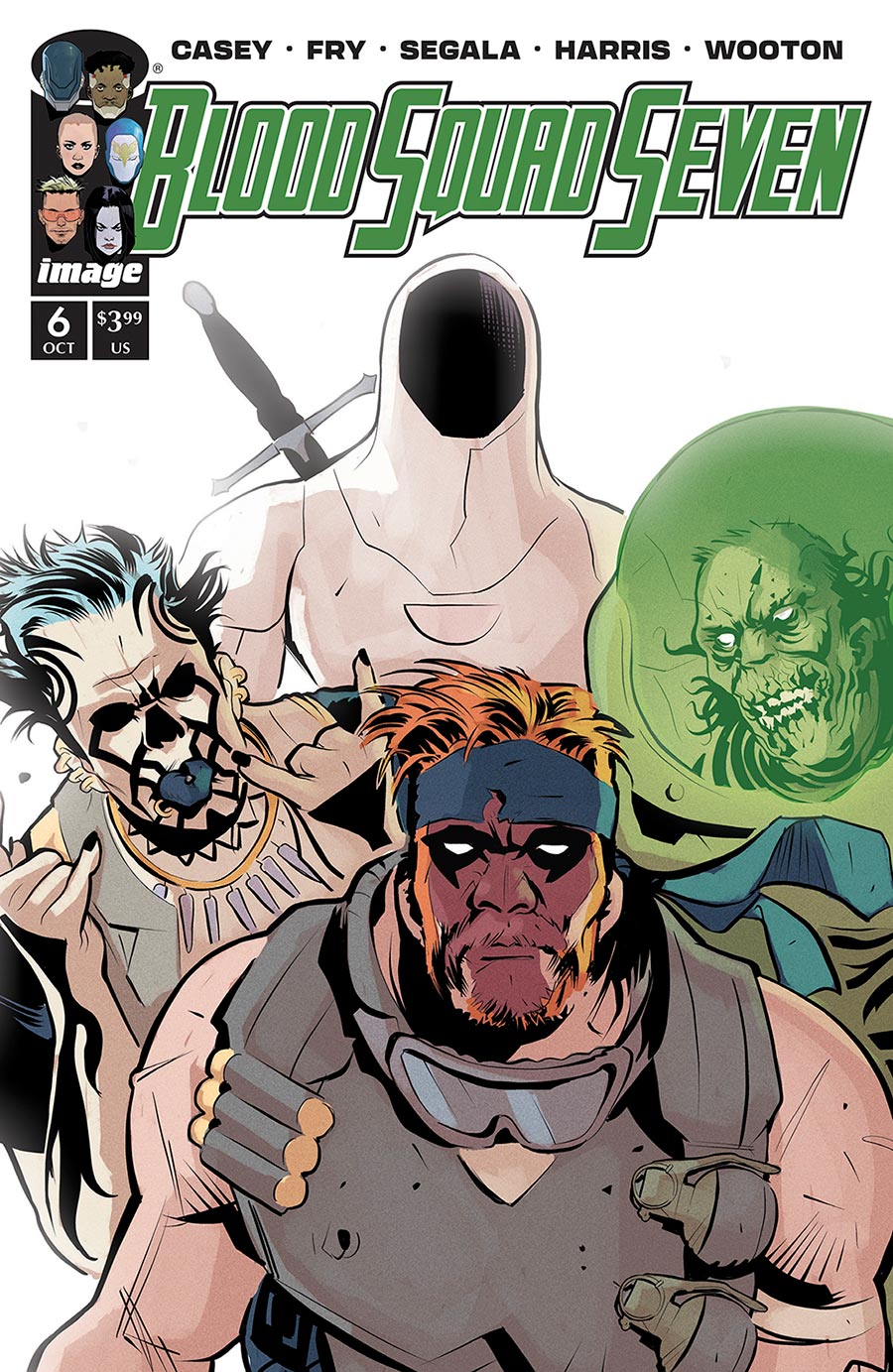 Blood Squad Seven #6 Cover A Regular Paul Fry Cover