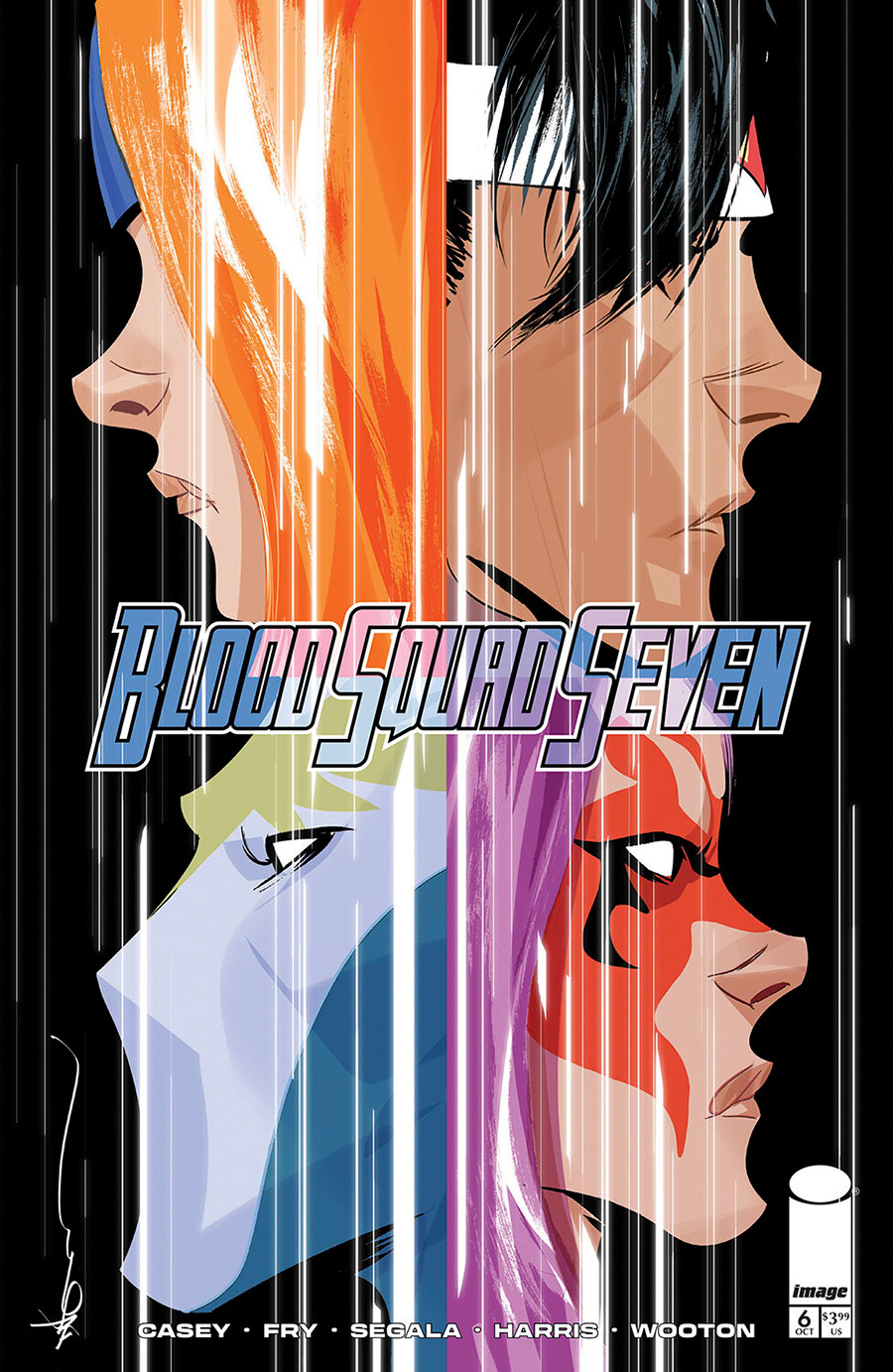 Blood Squad Seven #6 Cover C Incentive Dustin Nguyen Variant Cover