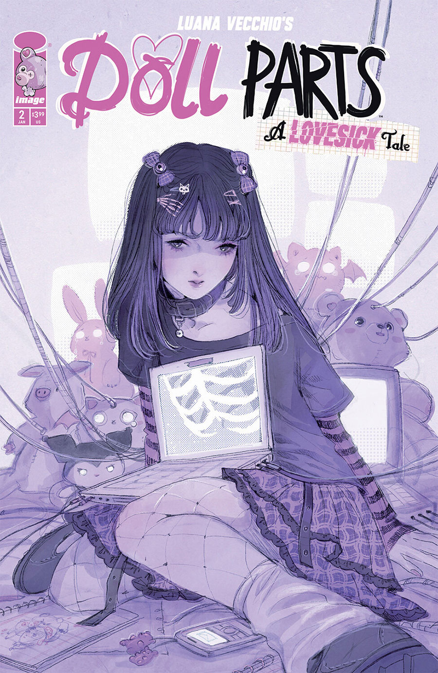 Doll Parts A Lovesick Tale #2 Cover D Variant Jessica Cioffi Cover